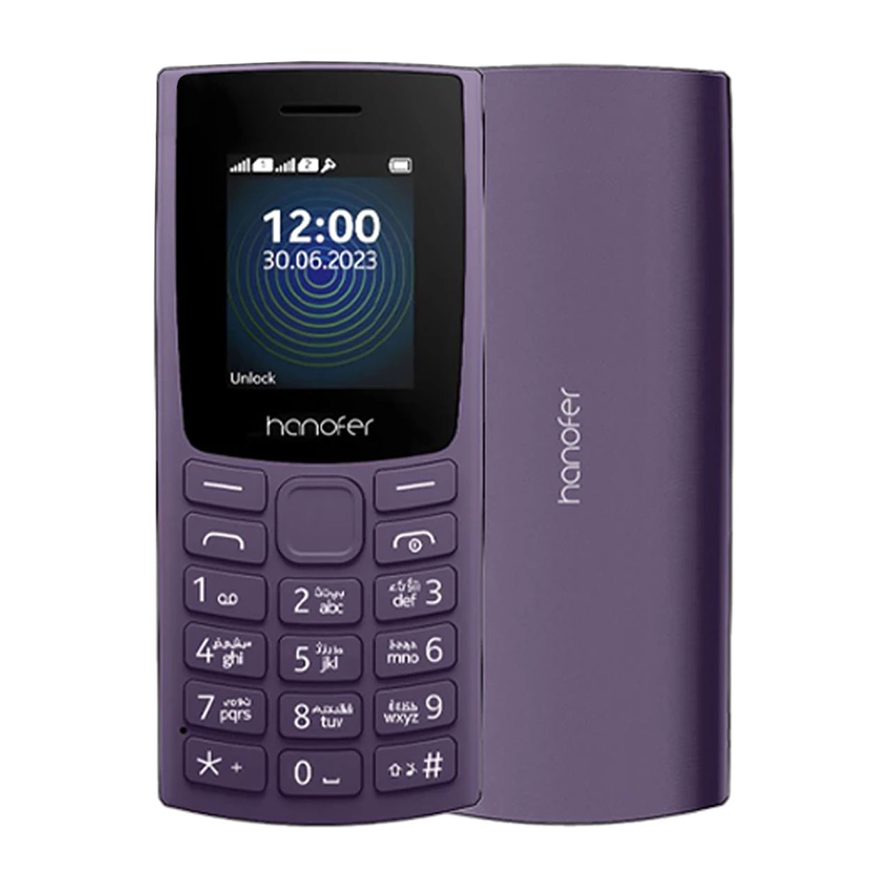  گوشی موبایل Hanofer مدل 105 2023 ظرفیت 32 مگابایت (سه ماه تعویض)