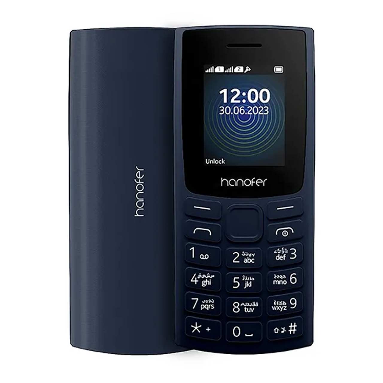 گوشی موبایل Hanofer مدل 106 2023 ظرفیت 32 مگابایت
