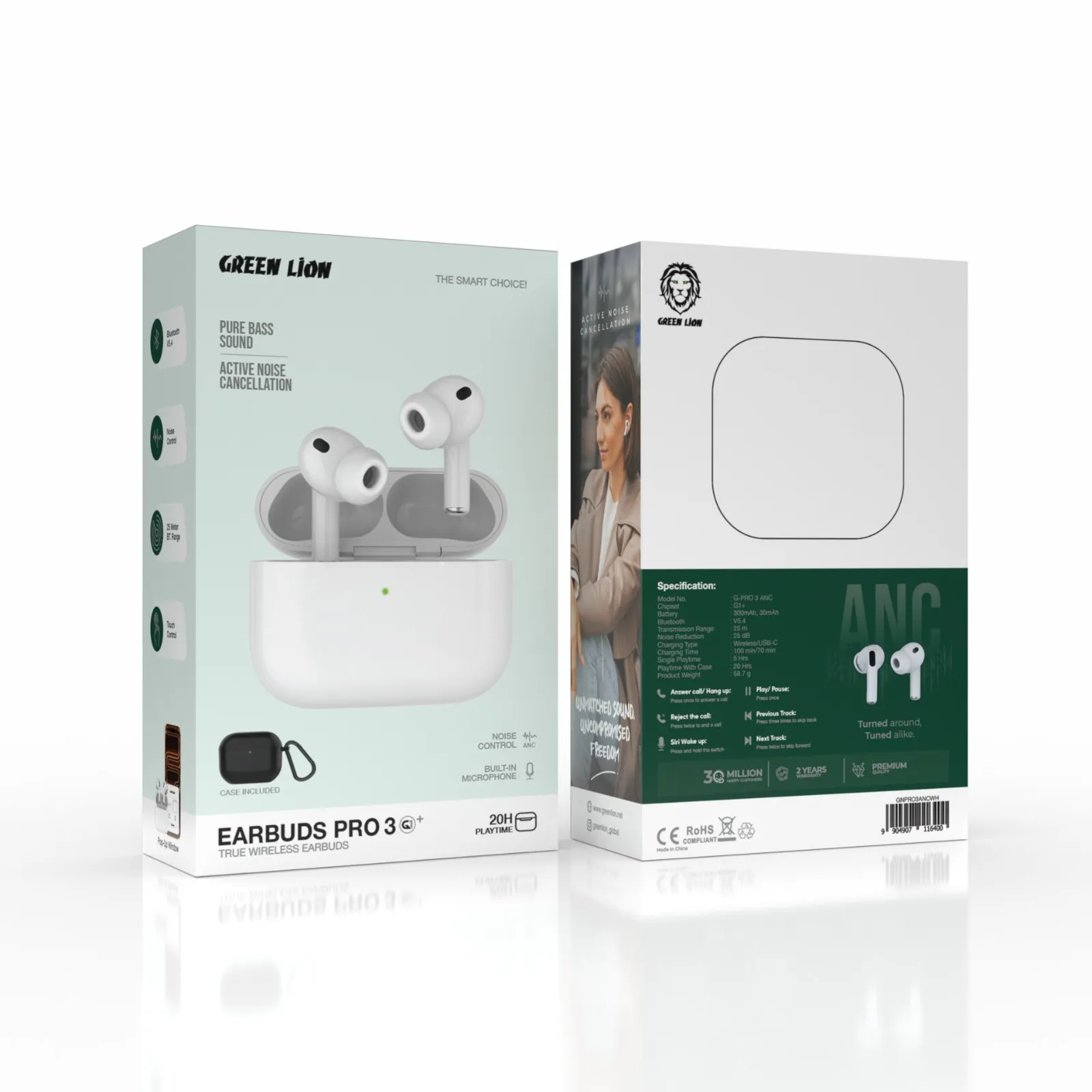 هنذفری بلوتوث GREENLION  PRO3 